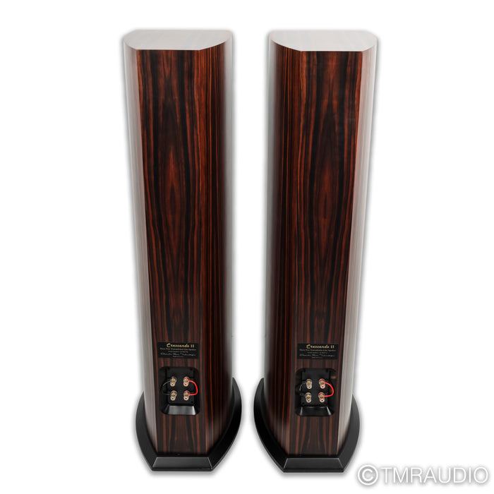 Acoustic Zen Crescendo MKII Floorstanding Speakers; Ebony Pair
