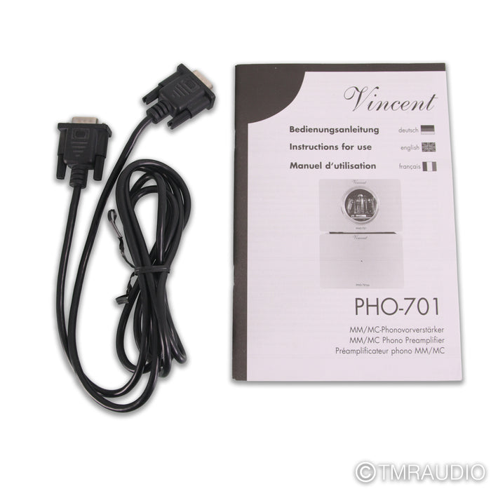 Vincent Audio PHO-701 Tube MM / MC Phono Preamplifier
