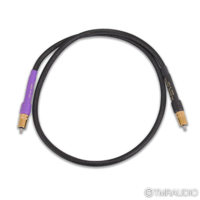 Silnote Audio Morpheus Reference III Coax Cable; 1m Single Digital Interconnect