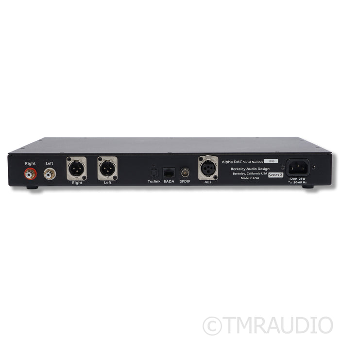 Berkeley Audio Design Alpha DAC Series 2; D/A Converter