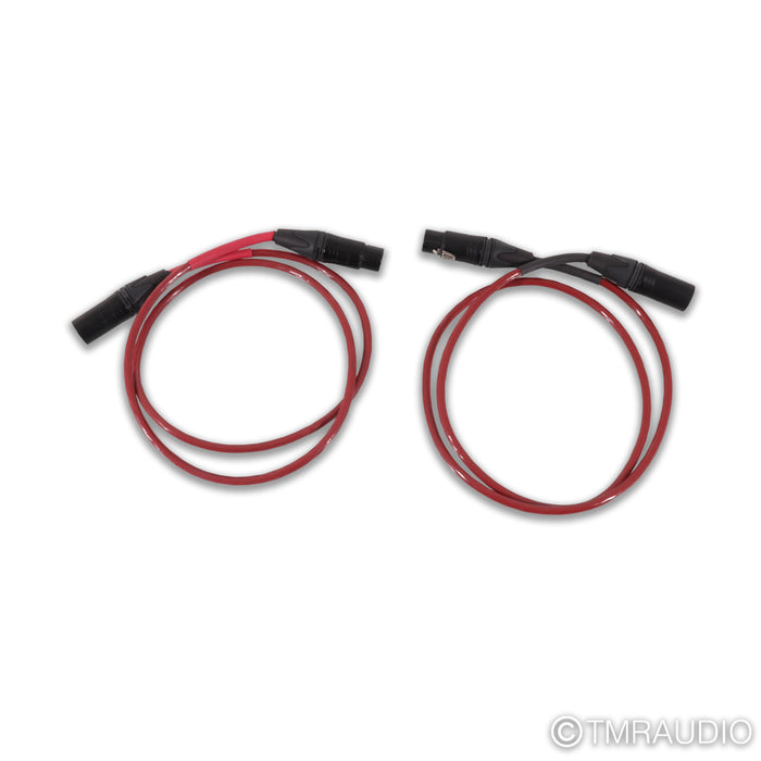 Nordost Red Dawn XLR Cables; 1m Pair Balanced Interconnects