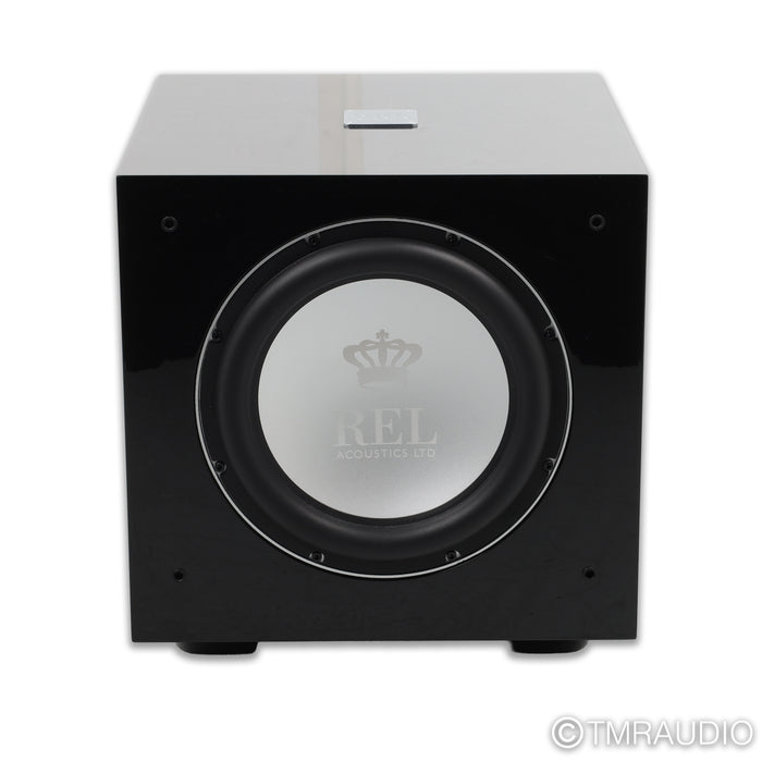 REL Acoustics S/812 12" Powered Subwoofer; Gloss Black