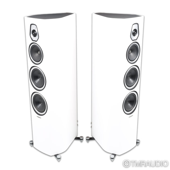 Sonus Faber Sonetto V Floorstanding Speakers; White Pair