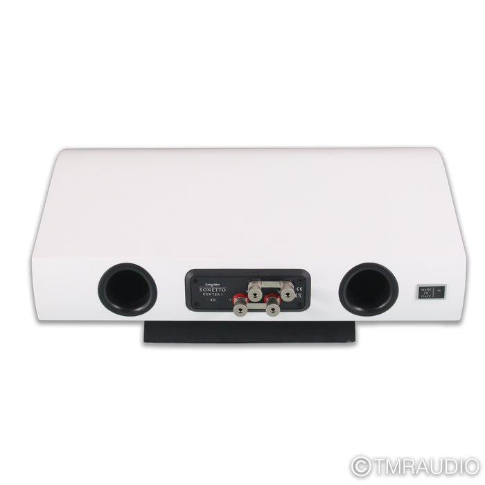 Sonus Faber Sonetto Center I Speaker; White