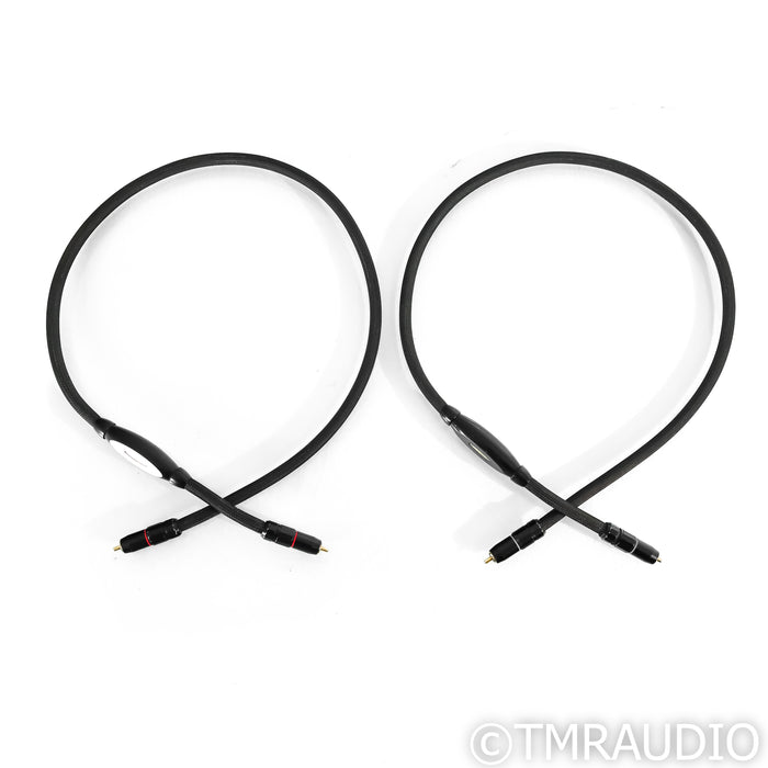 Transparent Audio MusicLink Ultra RCA Cables; 1m Pair Interconnects; MM2