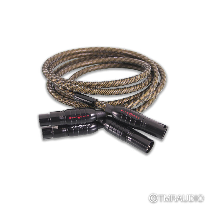 WireWorld Gold Eclipse 8 XLR Cables; 1.5m Pair Balanced Interconnects