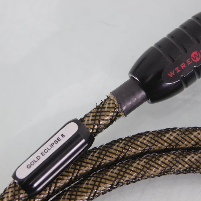 WireWorld Gold Eclipse 8 XLR Cables; 1.5m Pair Balanced Interconnects