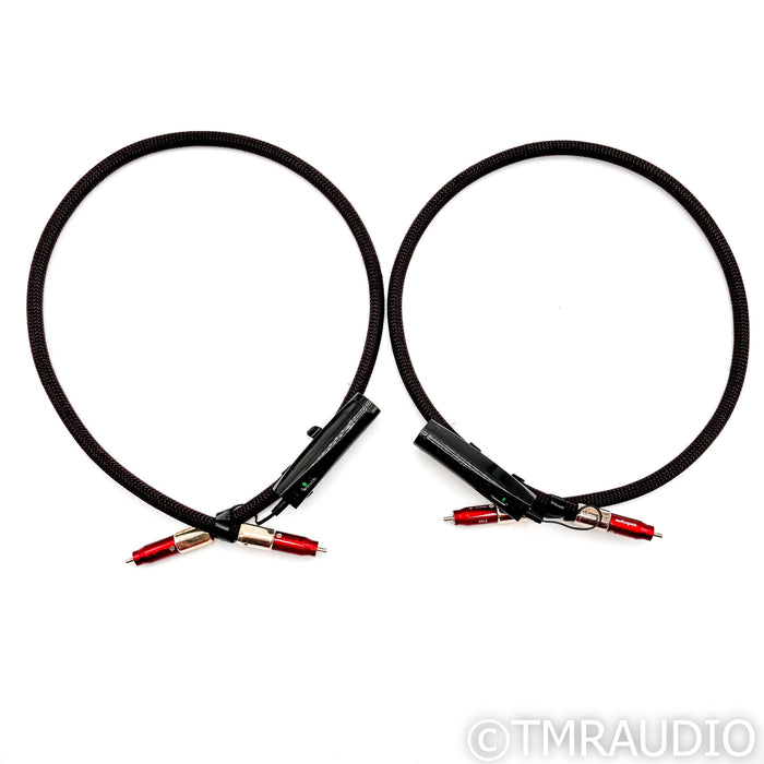 AudioQuest Fire RCA Cables; 1m Pair Interconnects