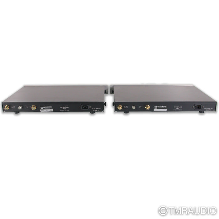 Sutherland Engineering MCX Mono MC Phono Preamplifier; Pair