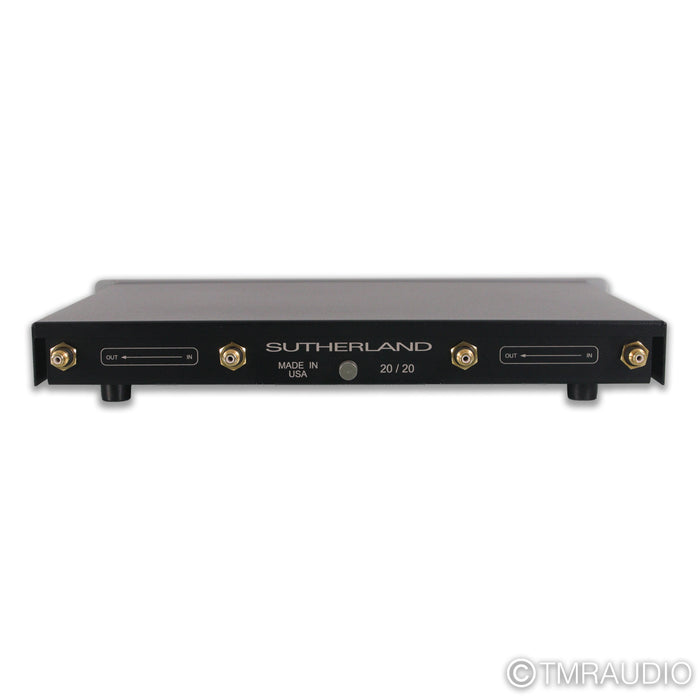 Sutherland Engineering 20/20 MM / MC Phono Preamplifier; w/ LPS