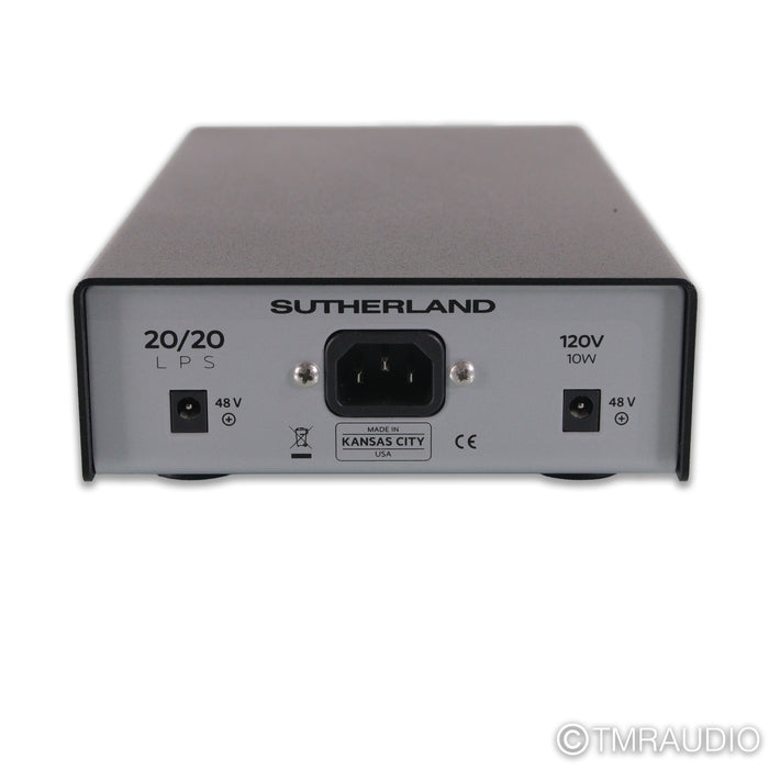 Sutherland Engineering 20/20 MM / MC Phono Preamplifier; w/ LPS