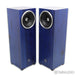 Zu Audio Union 6 Supreme Floorstanding Speakers; Electric Blue Hickory Pair