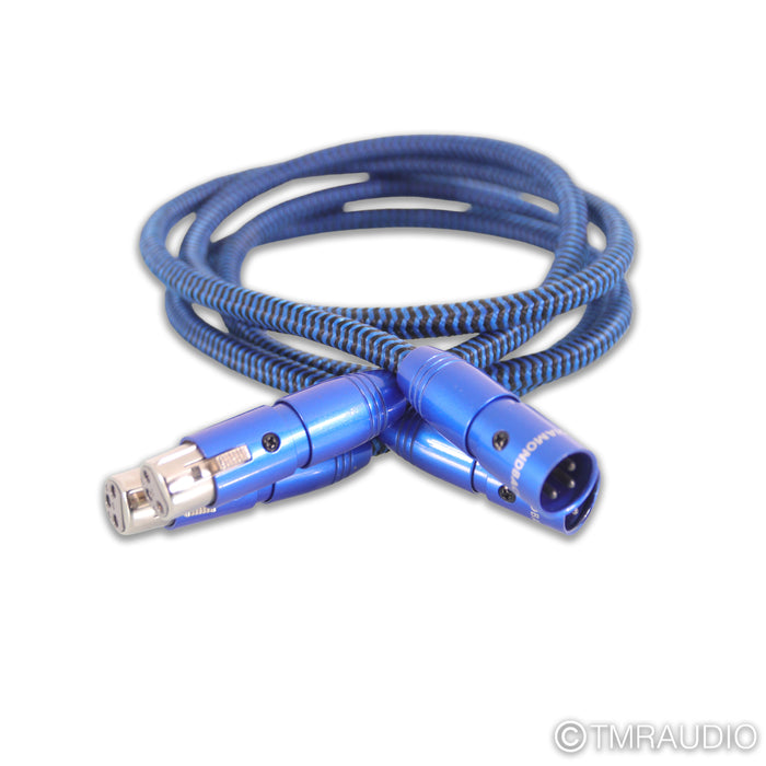 AudioQuest Diamondback XLR Cables; 1m Pair Balanced Interconnects