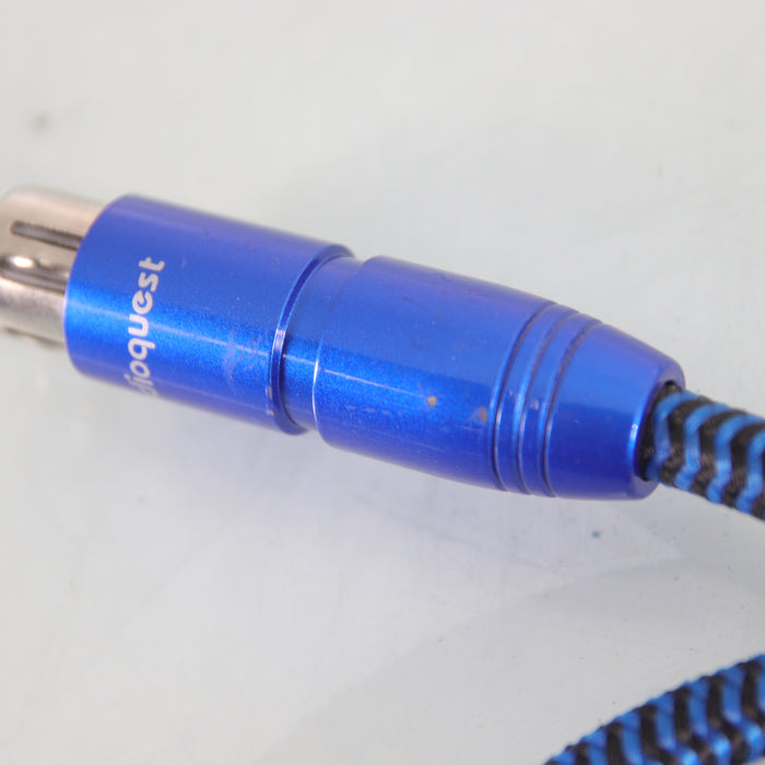 AudioQuest Diamondback XLR Cables; 1m Pair Balanced Interconnects