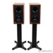 Dynaudio Heritage Special Bookshelf Speakers; Walnut Pair w/ Stands