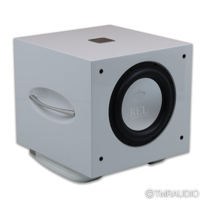 REL Acoustics S/510 10" Powered Subwoofer; White