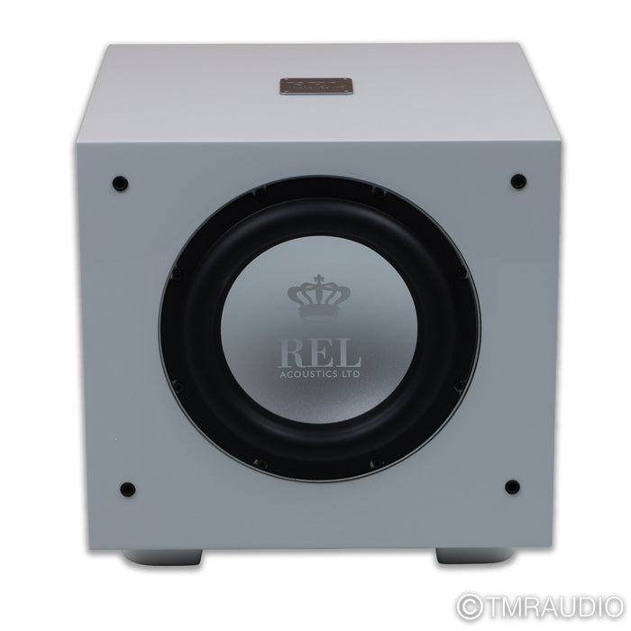 REL Acoustics S/510 10" Powered Subwoofer; White