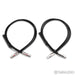 AudioQuest Dragon XLR Cables; 1m Pair Balanced Interconnects