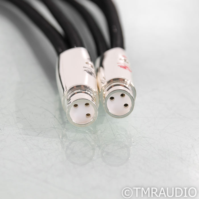 AudioQuest Dragon XLR Cables; 1m Pair Balanced Interconnects