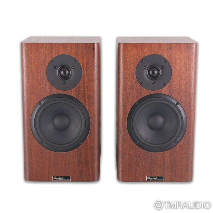 Tyler Acoustics Timekeeper T1  Bookshelf Speakers; Mahogany Pair