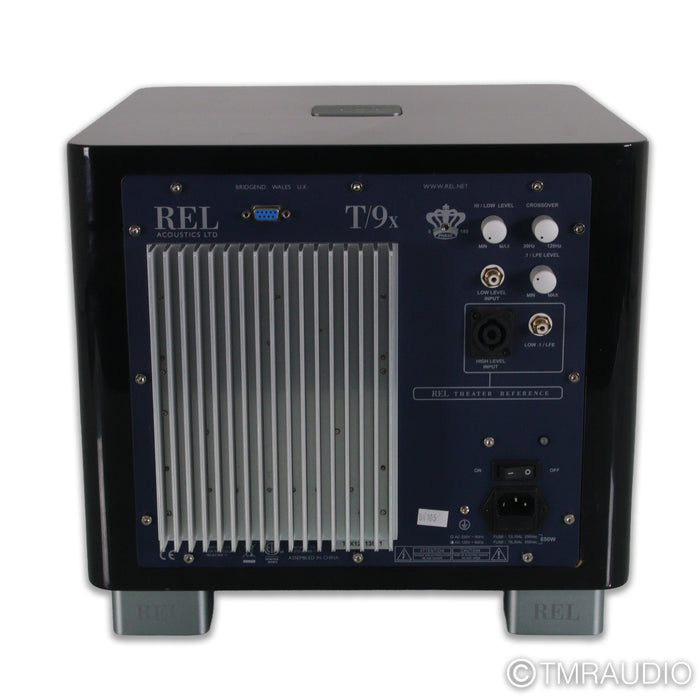 REL Acoustics T/9x 10" Powered Subwoofer; Piano Black