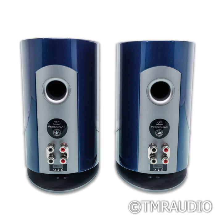 Paradigm Persona B Bookshelf Speakers; Aria Blue Pair