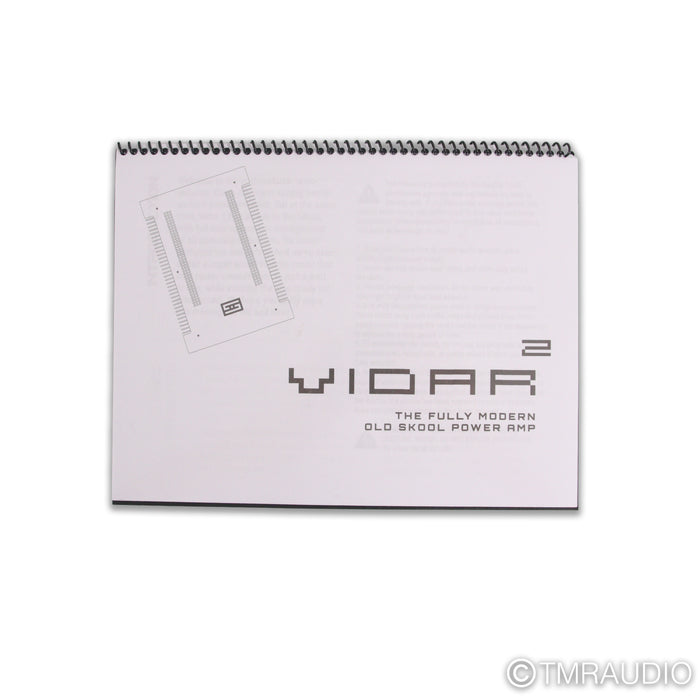 Schiit Audio Vidar 2 Stereo Power Amplifier