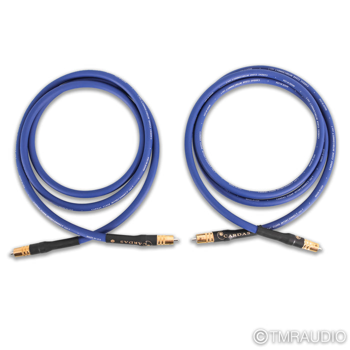 Cardas Clear RCA Cables; 2m Pair Interconnects