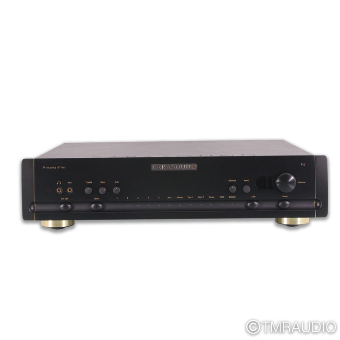 Parasound Halo P6 Stereo Preamplifier; P 6; MM / MC Phono