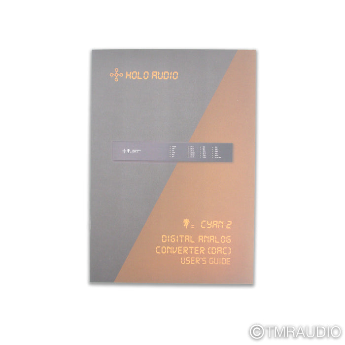 Holo Audio Cyan 2 DAC; D/A Converter
