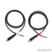 Shindo Labs Silver XLR to RCA Cables; 1.5m Pair Interconnects