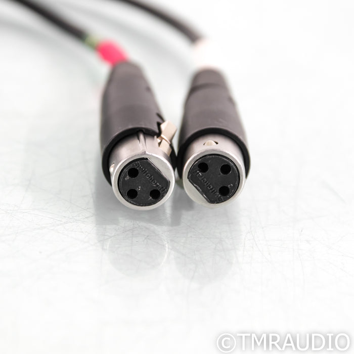 Shindo Labs Silver XLR to RCA Cables; 1.5m Pair Interconnects