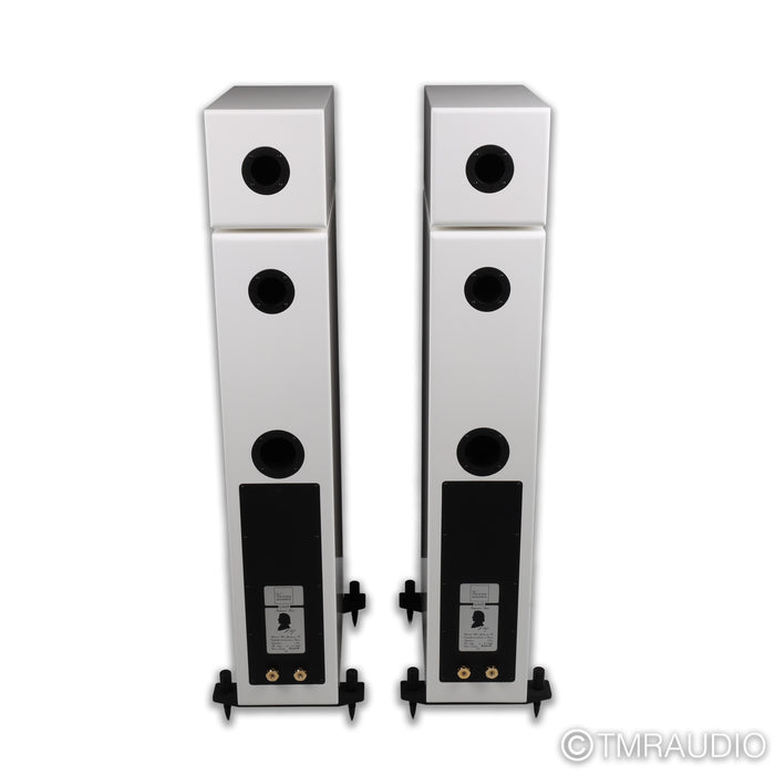 Vienna Acoustics Liszt Floorstanding Speakers; Piano White Pair