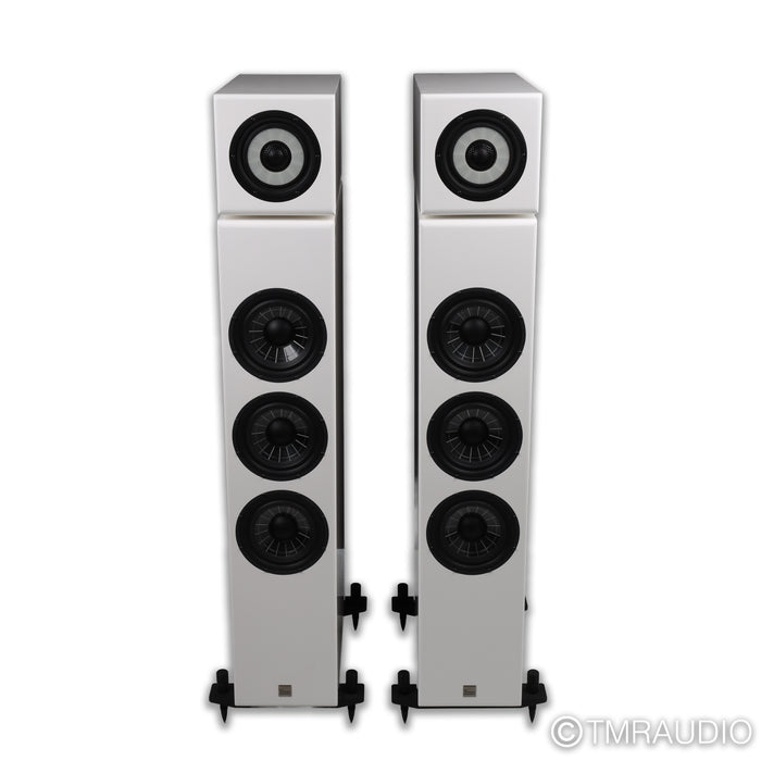 Vienna Acoustics Liszt Floorstanding Speakers; Piano White Pair