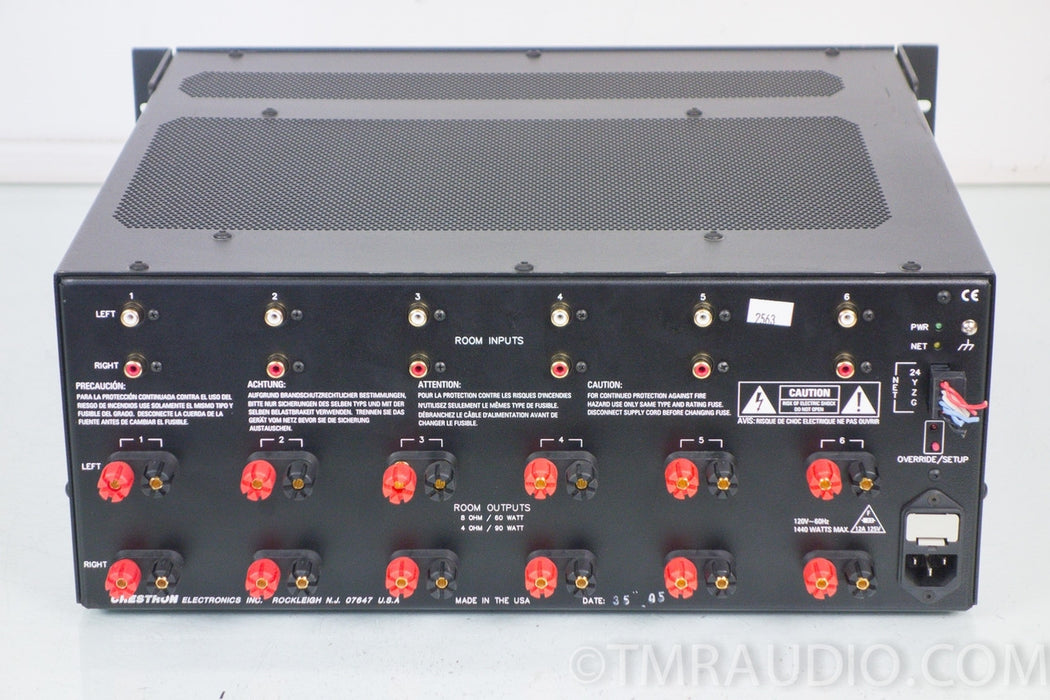 Crestron Professional Audio Amplifier 12 Channel 60 Watt CNAMPX-12X60