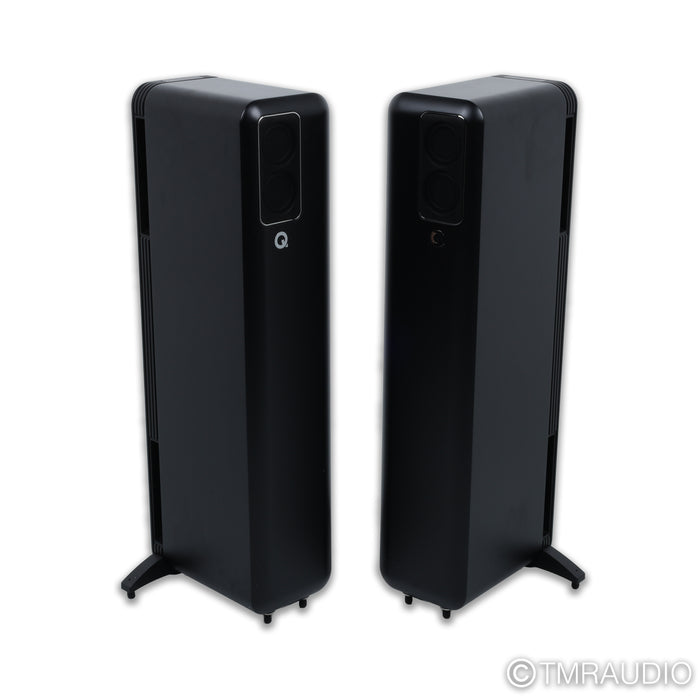 Q Acoustics Q Active 400 Wireless Floorstanding Speakers; Black Pair