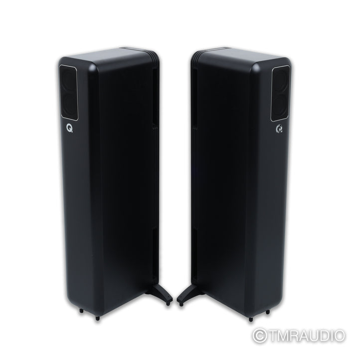 Q Acoustics Q Active 400 Wireless Floorstanding Speakers; Black Pair