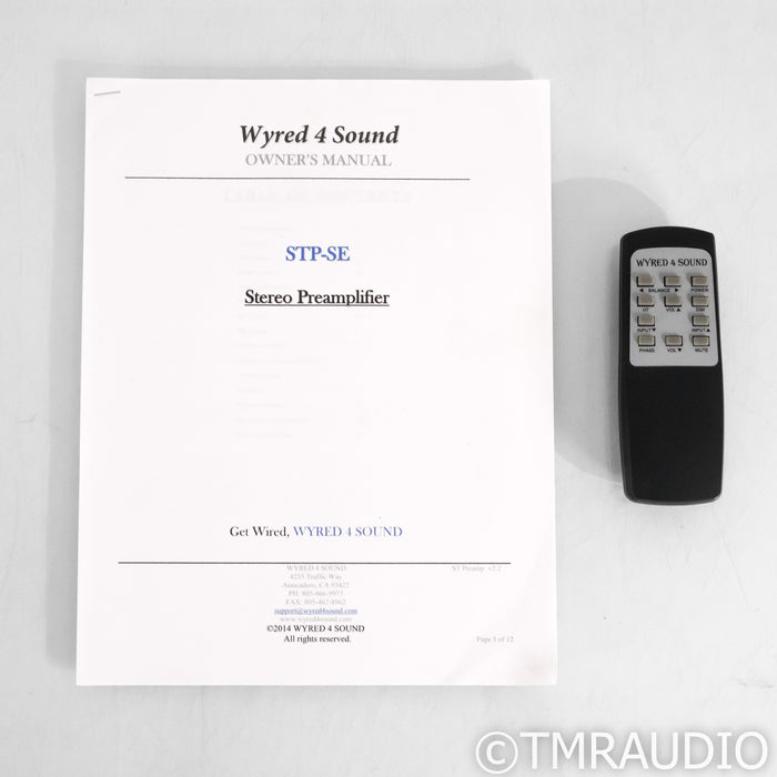 Wyred 4 Sound STP-SE Stereo Preamplifier