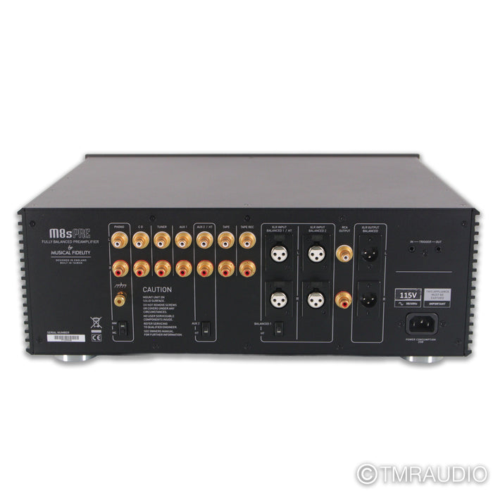Musical Fidelity M8s PRE Stereo Preamplifier; MM / MC Phono