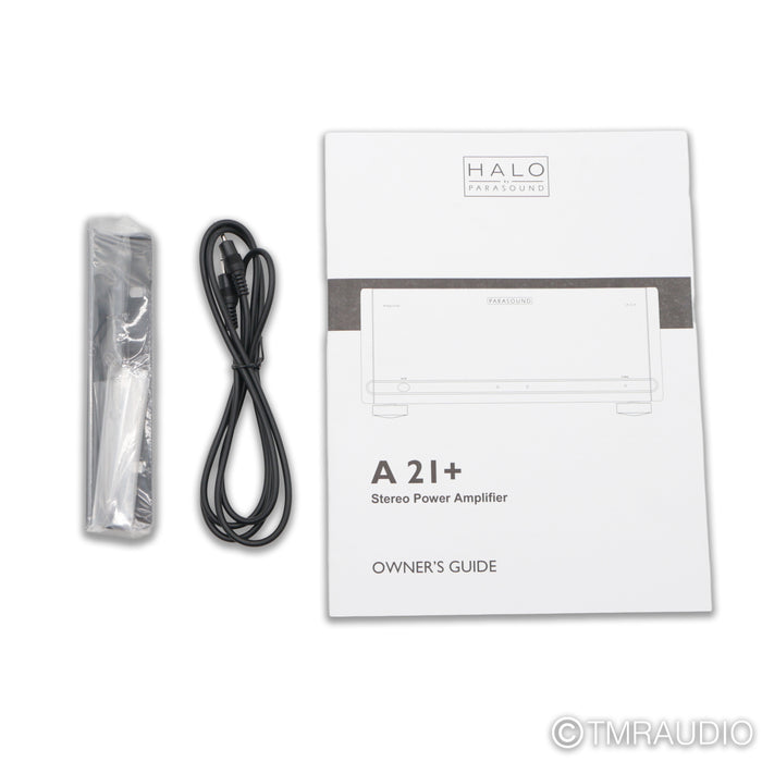 Parasound Halo A21+ Stereo Power Amplifier; A 21+