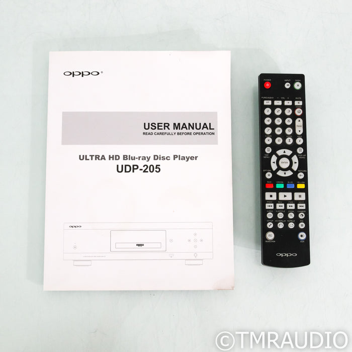 Oppo UDP-205 Universal 4k Blu-ray Player; CD / SACD