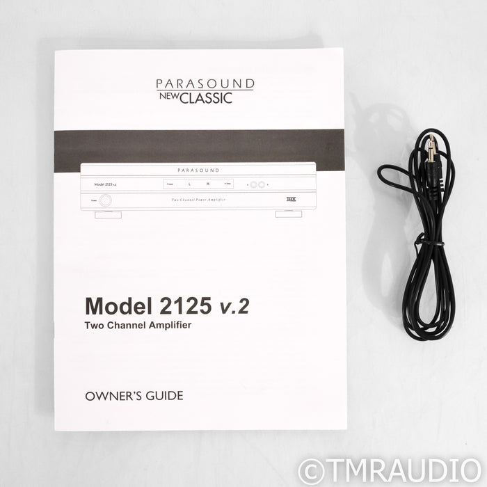 Parasound NewClassic 2125 v.2 Stereo Power Amplifier