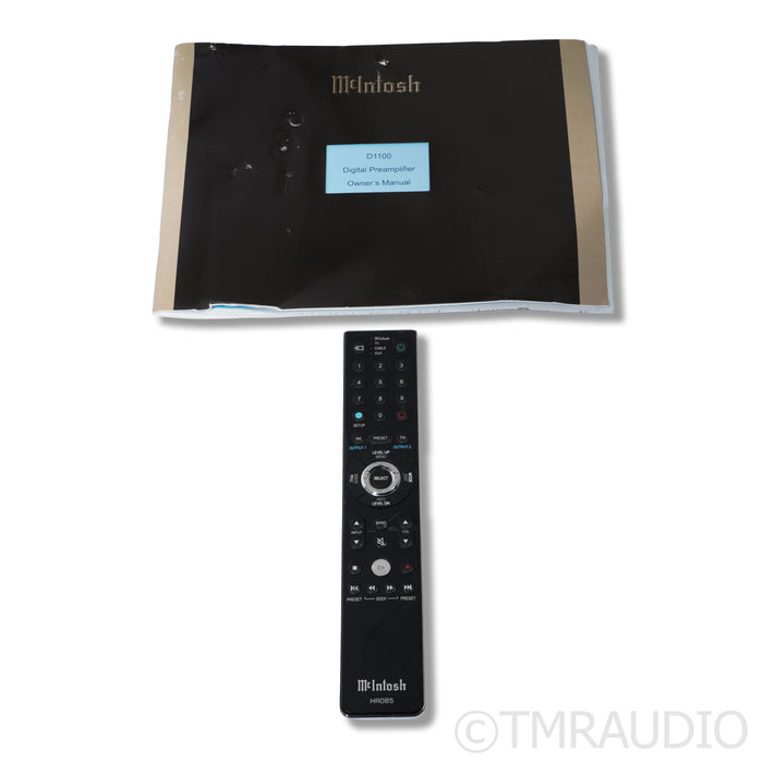 McIntosh D1100 Digital Stereo Preamplifier / DAC; D/A Converter