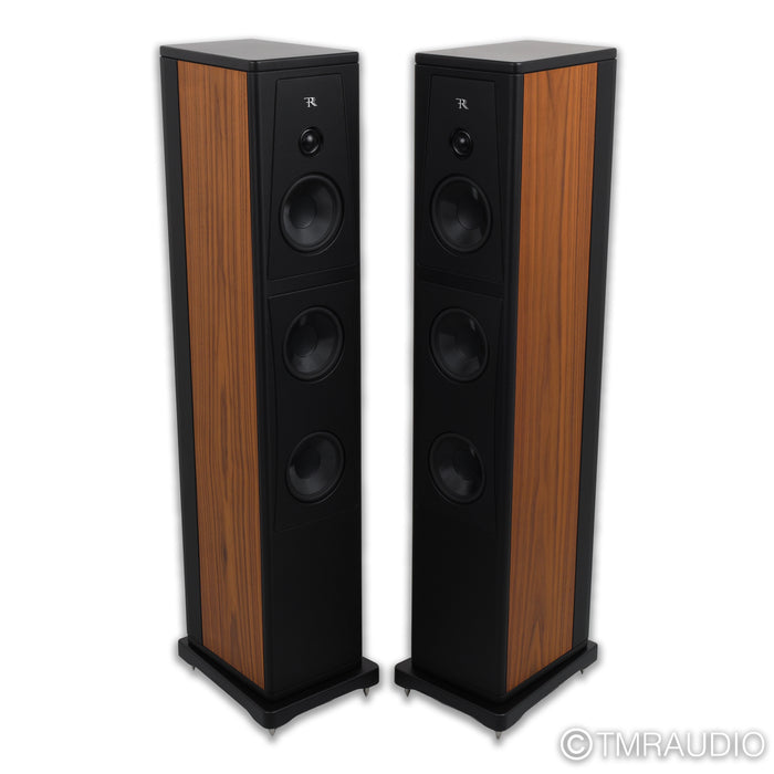 Rosso Fiorentino Certaldo S2 Floorstanding Speakers; Walnut Pair