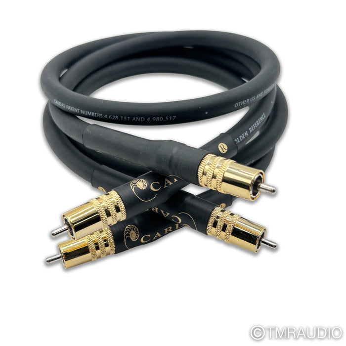 Cardas Golden Reference RCA Cables; 1m Pair Interconnects