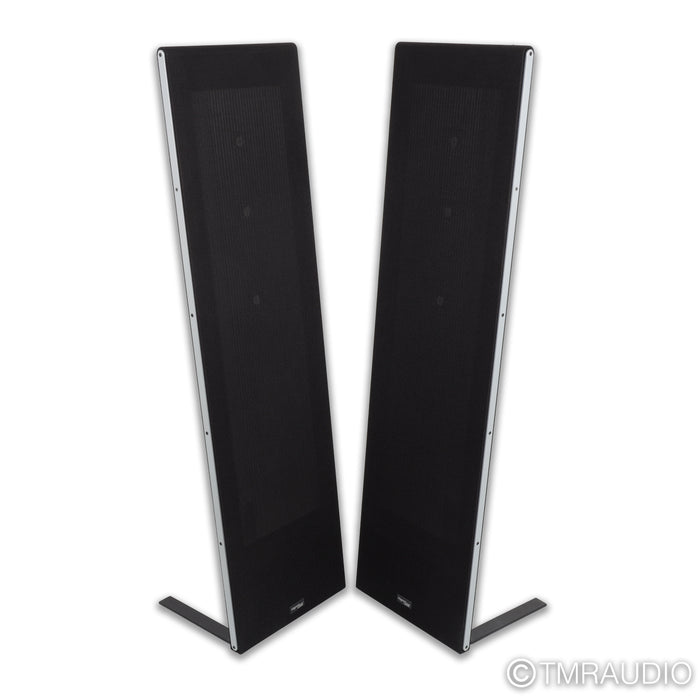 Magnepan MG .7 Floorstanding Speakers; Black / Silver Pair w/ Magna Risers