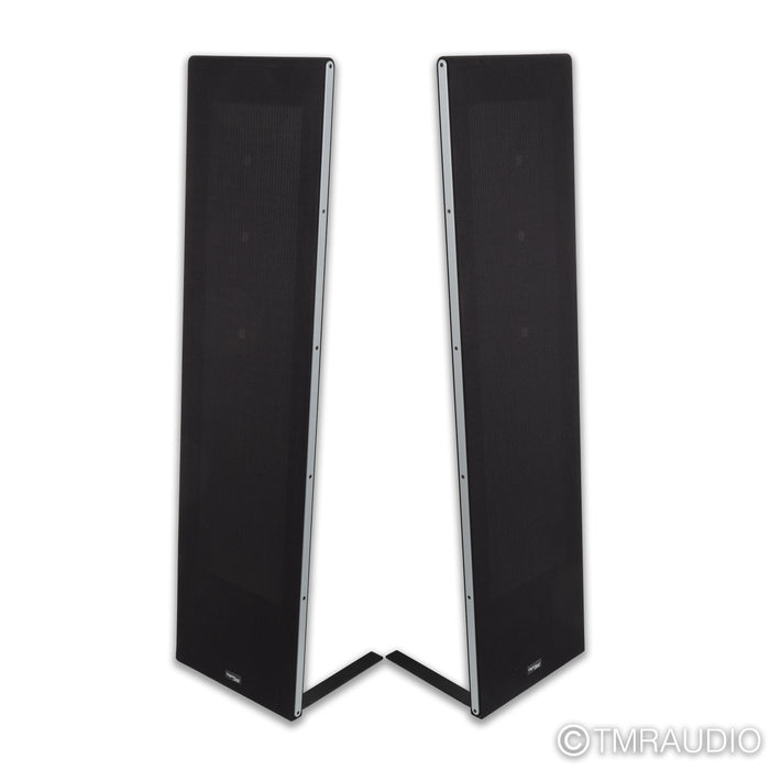 Magnepan MG .7 Floorstanding Speakers; Black / Silver Pair w/ Magna Risers