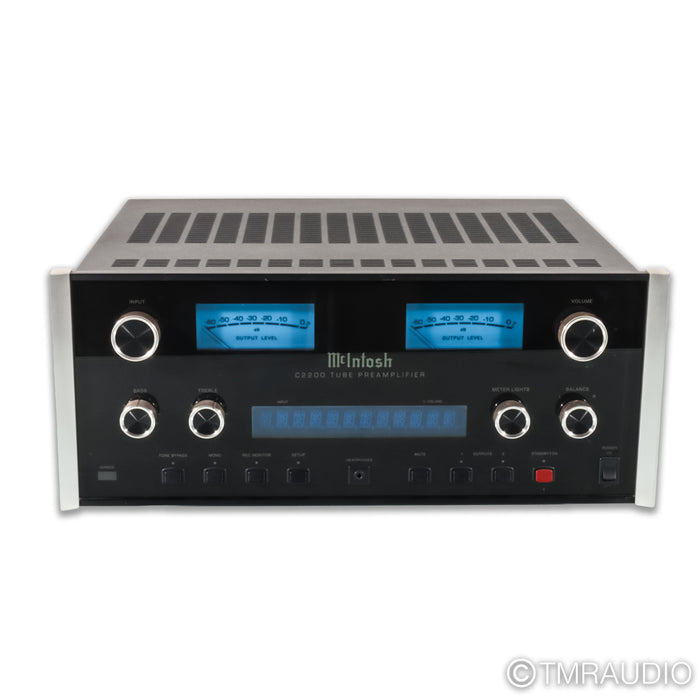 McIntosh C2200 Stereo Tube Preamplifier; MM Phono