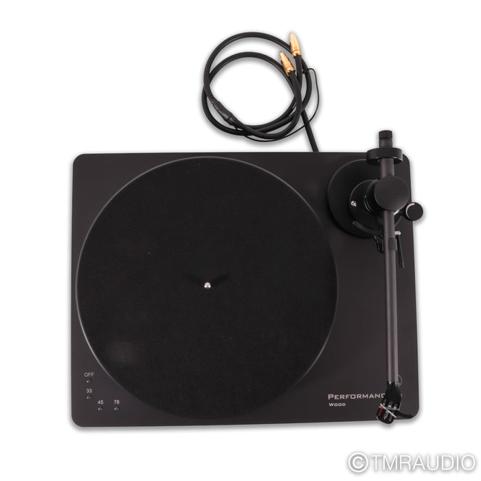 Clearaudio Performance DC Wood Belt Drive Turntable (No Cartridge)