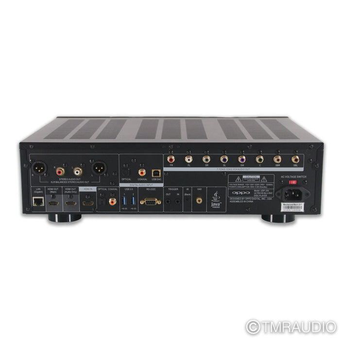 Oppo UDP-205 Universal UHD Blu-ray Player; CD / SACD